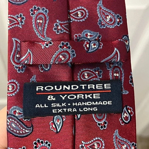 Men’s Roundtree & Yorke Tie - Picture 3 of 5